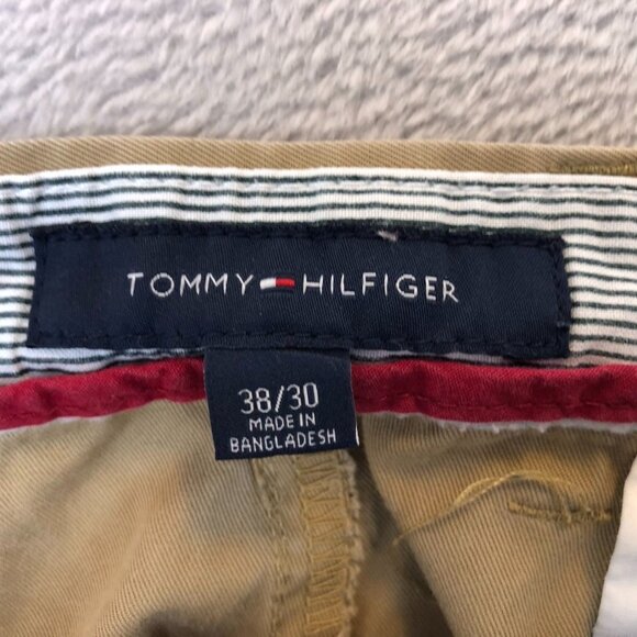 Tommy Hilfiger Mens Pants Size 38x30 Chino Khaki Lot of Two - Picture 6 of 10